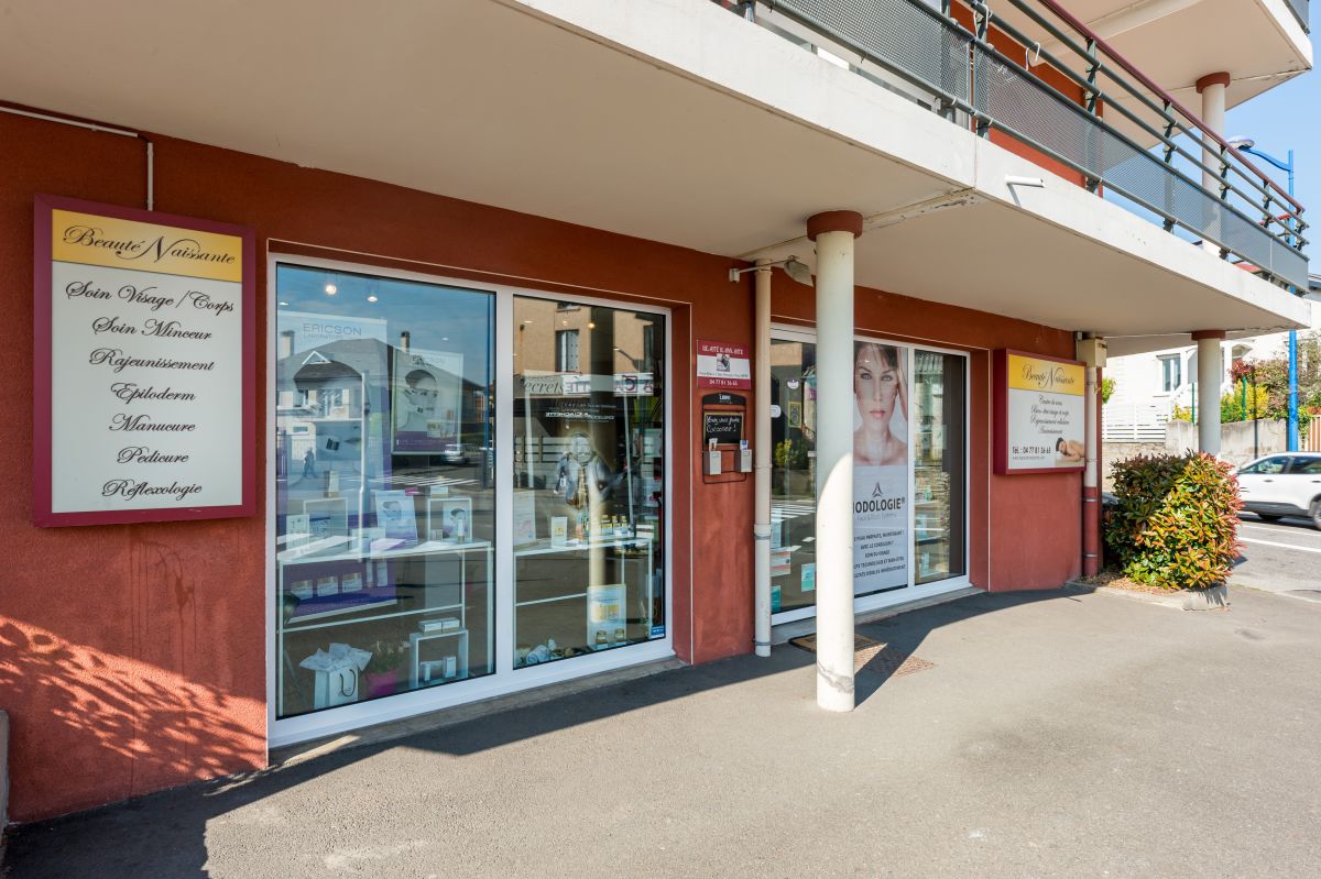 Façade de l'institut Beauté Naissante, 50 bis rue Victor Hugo à La Talaudière